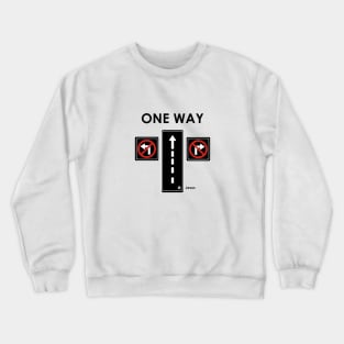 One-Way Jesus Highway Crewneck Sweatshirt